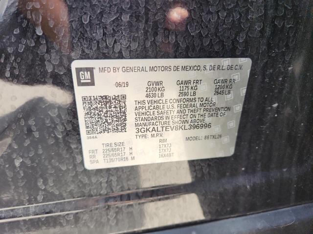 2019 GMC TERRAIN SL - 3GKALTEV8KL396996