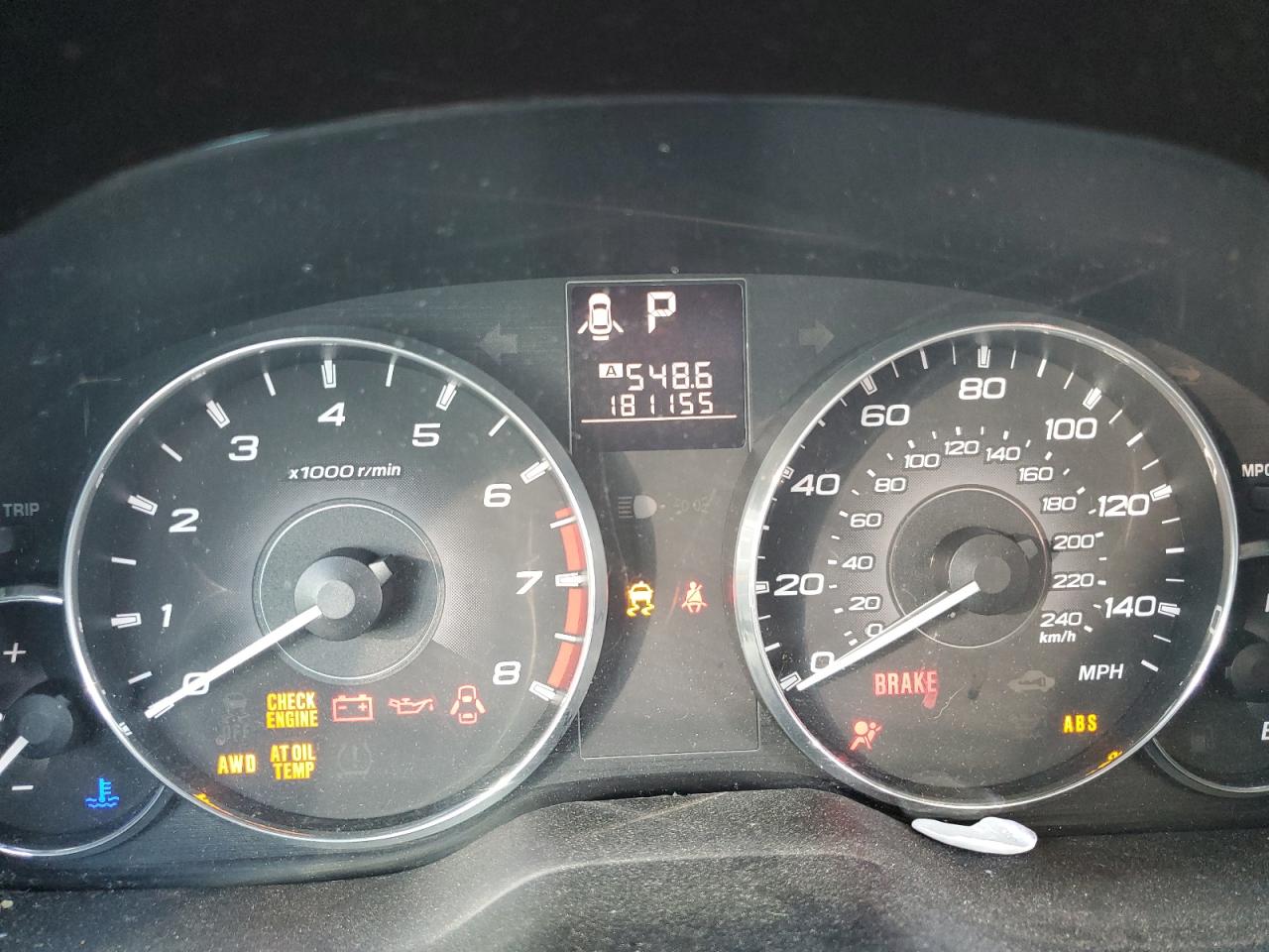 SUBARU OUTBACK 2.5I LIMITED