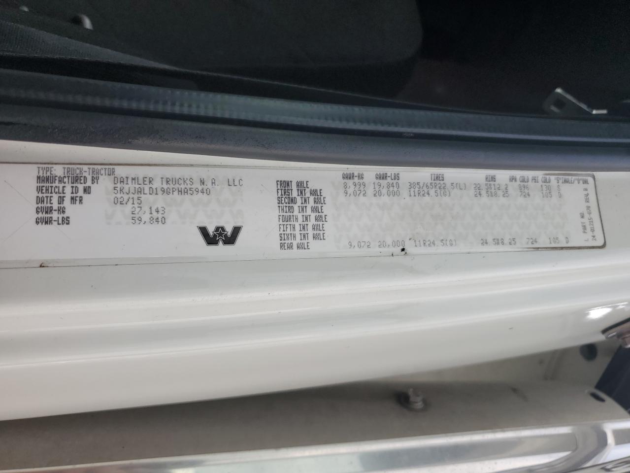 Lot #3247973062 2016 WESTERN STAR/AUTO CAR CONVENTION