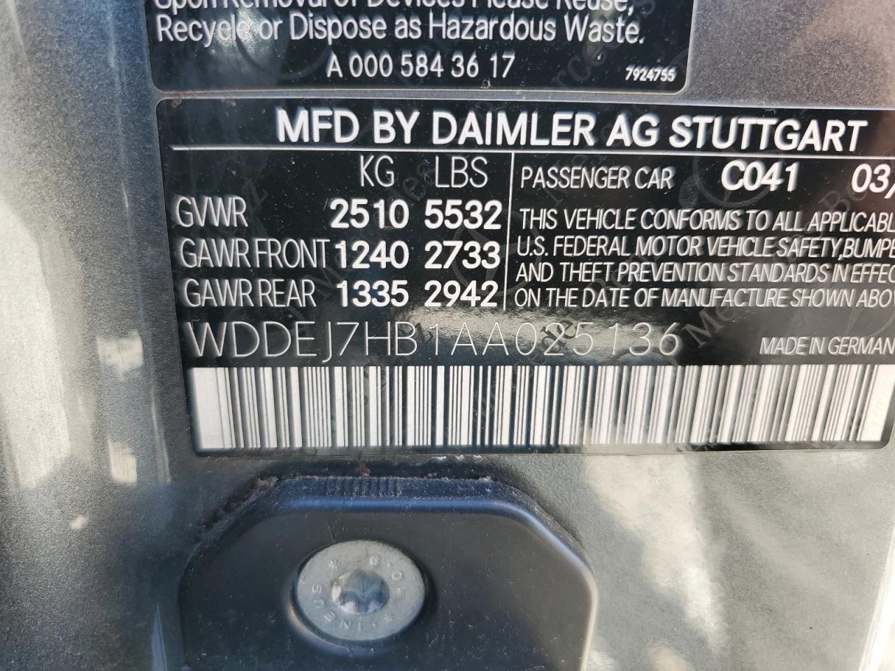 MERCEDES-BENZ CL-CLASS 63 AMG