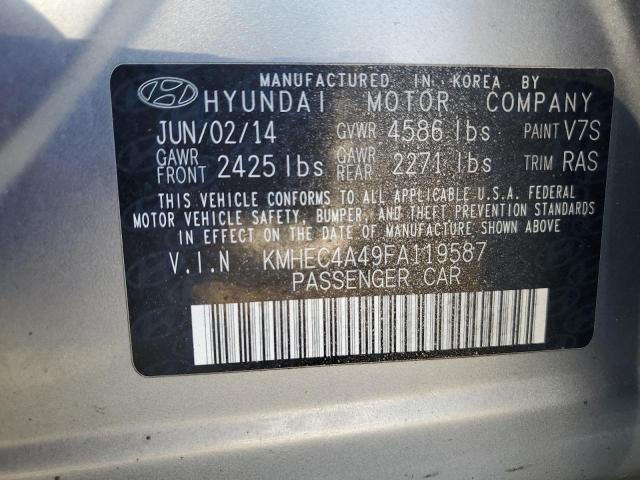 2015 HYUNDAI SONATA HYB KMHEC4A49FA119587