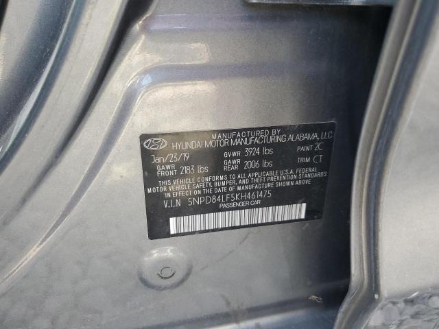 2019 HYUNDAI ELANTRA SE - 5NPD84LF5KH461475