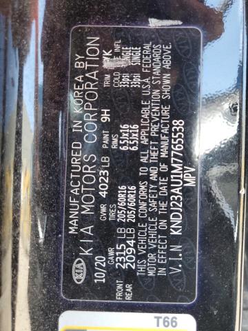 2021 KIA SOUL LX #3297145522