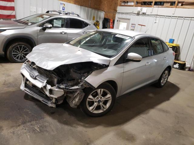 FORD FOCUS SE 2014 silver sedan 4d gas 1FADP3F2XEL225156 photo #1