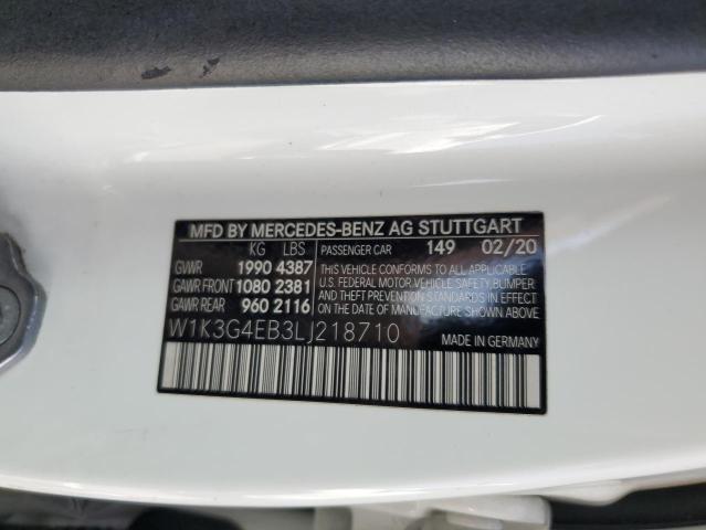 2020 MERCEDES-BENZ A 220 #3246820826