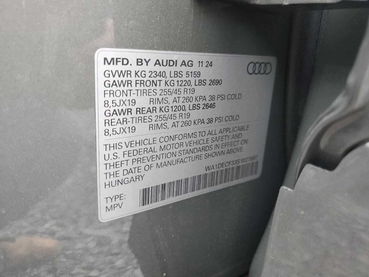 AUDI Q3 PREMIUM S LINE 45