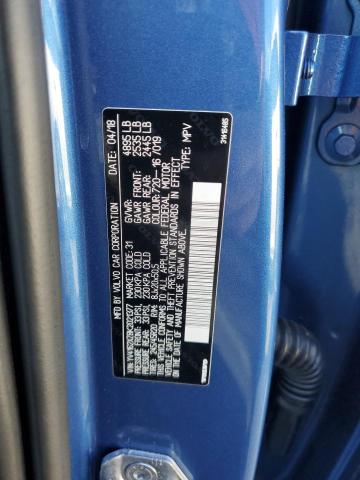 2019 VOLVO XC40 T5 MO YV4162XZ8K2021377