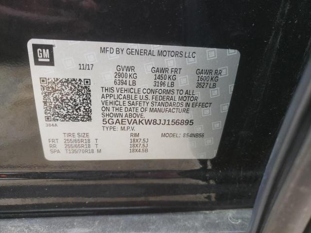 2018 BUICK ENCLAVE ESSENCE 5GAEVAKW8JJ156895
