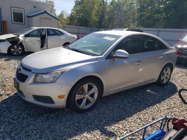 CHEVROLET CRUZE LT 2013 silver sedan 4d gas 1G1PE5SB3D7151559 photo #1