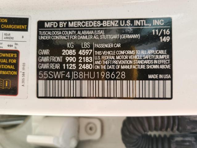 2017 MERCEDES-BENZ C 300 - 55SWF4JB8HU198628