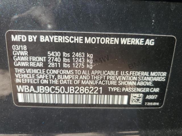 2018 BMW M550XI WBAJB9C50JB286221