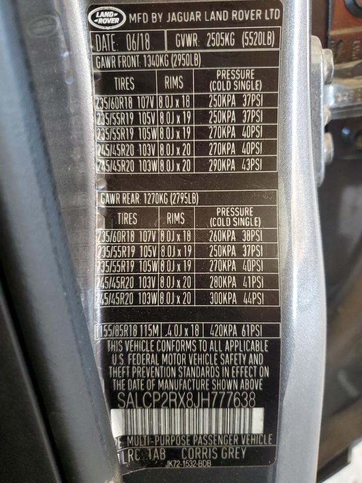 LAND ROVER DISCOVERY SE