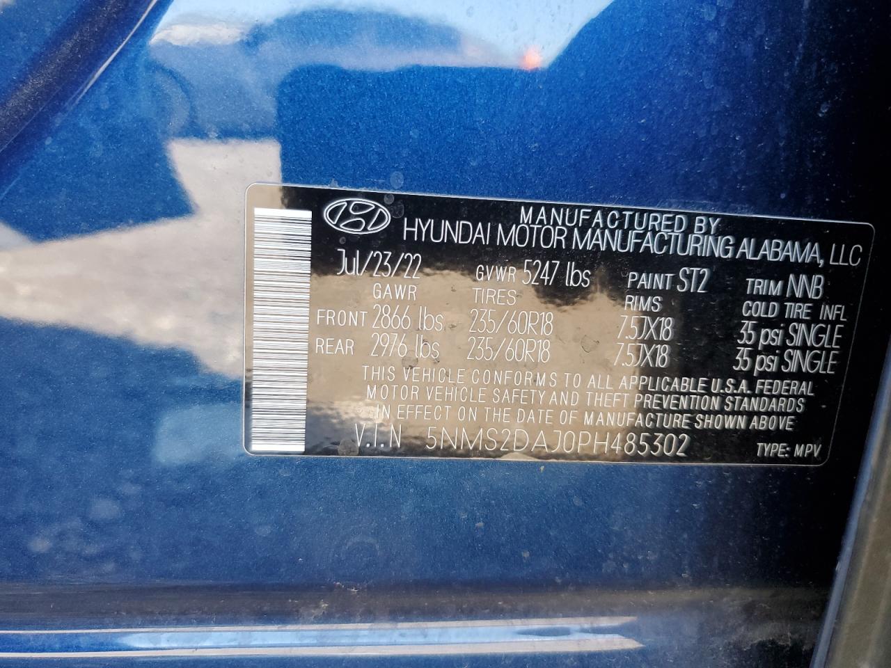 HYUNDAI SANTA FE SEL