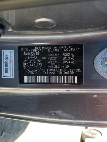 2015 HYUNDAI GENESIS CO - KMHHU6KJ9FU127195