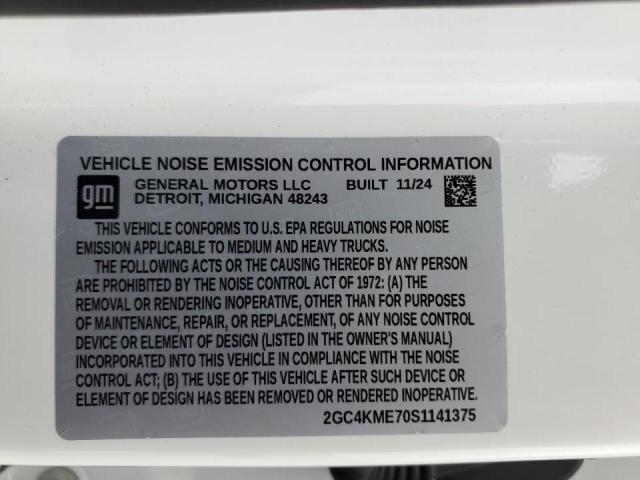 2025 CHEVROLET SILVERADO K2500 CUSTOM 2GC4KME70S1141375