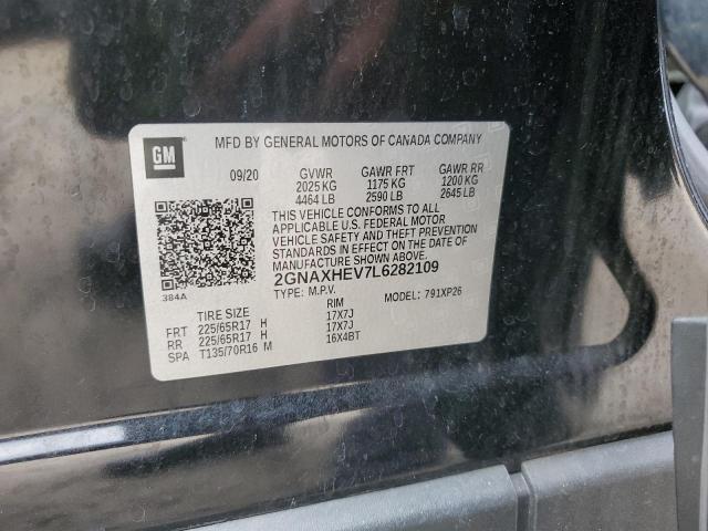 2020 CHEVROLET EQUINOX LS 2GNAXHEV7L6282109