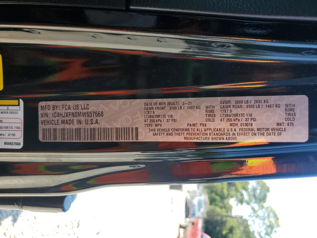 JEEP WRANGLER RUBICON