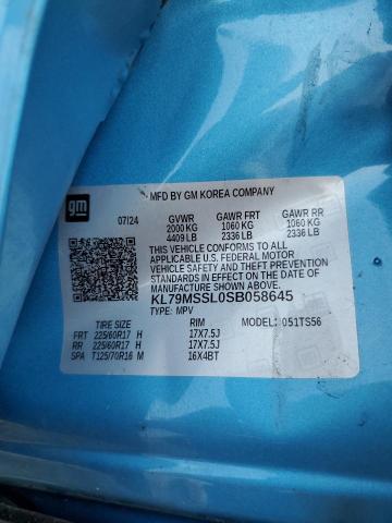 2025 CHEVROLET TRAILBLAZER ACTIV KL79MSSL0SB058645