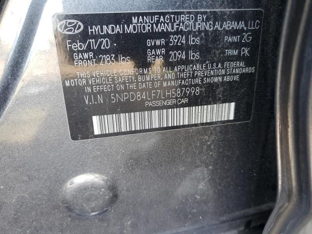 2020 HYUNDAI ELANTRA SE - 5NPD84LF7LH587998