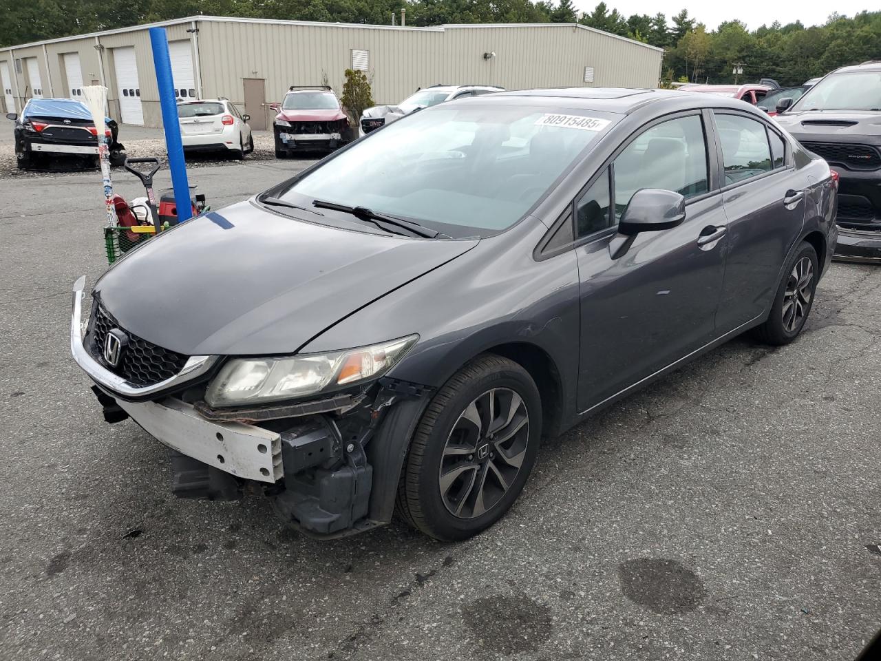 Lot #3248568567 2013 HONDA CIVIC EX