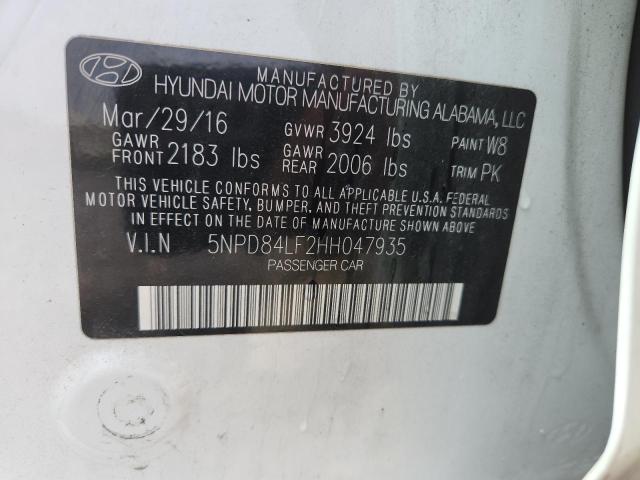 2017 HYUNDAI ELANTRA SE - 5NPD84LF2HH047935