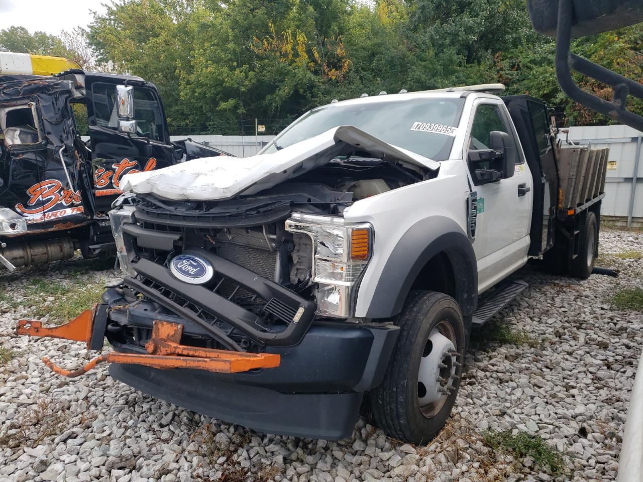 Lot #3253664007 2021 FORD F550 SUPER