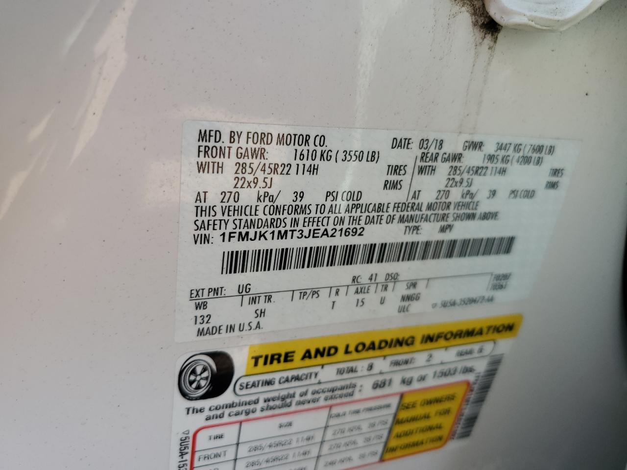 FORD EXPEDITION MAX PLATINUM