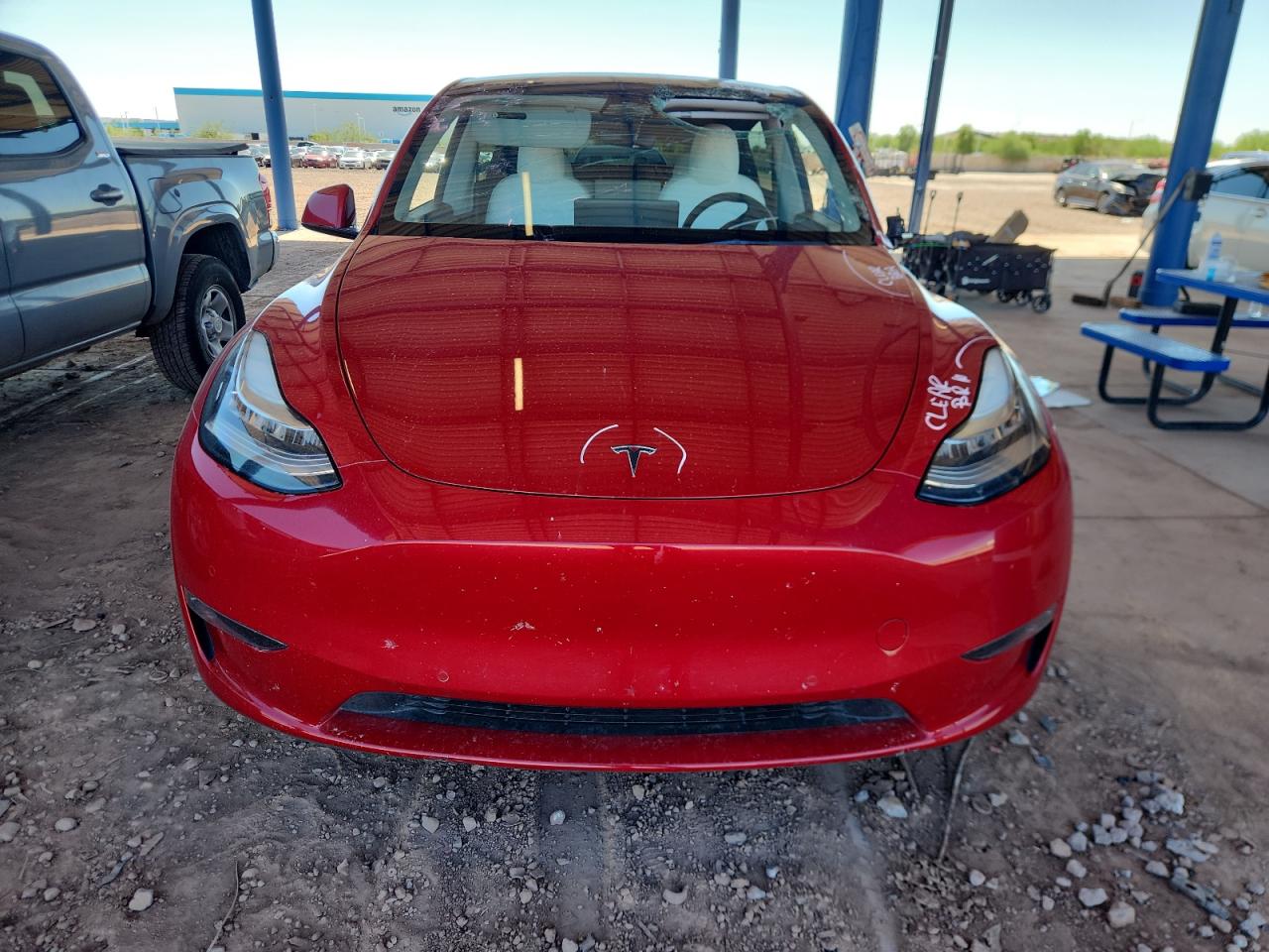 Lot #3310776953 2022 TESLA MODEL Y