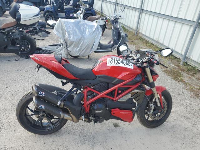 2014 DUCATI STREETFIGH ZDM11BMV1EB016985