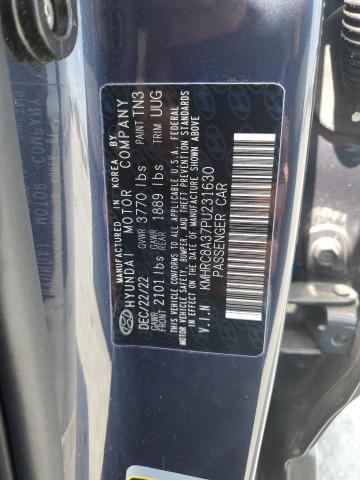 2023 HYUNDAI VENUE SEL KMHRC8A37PU231630