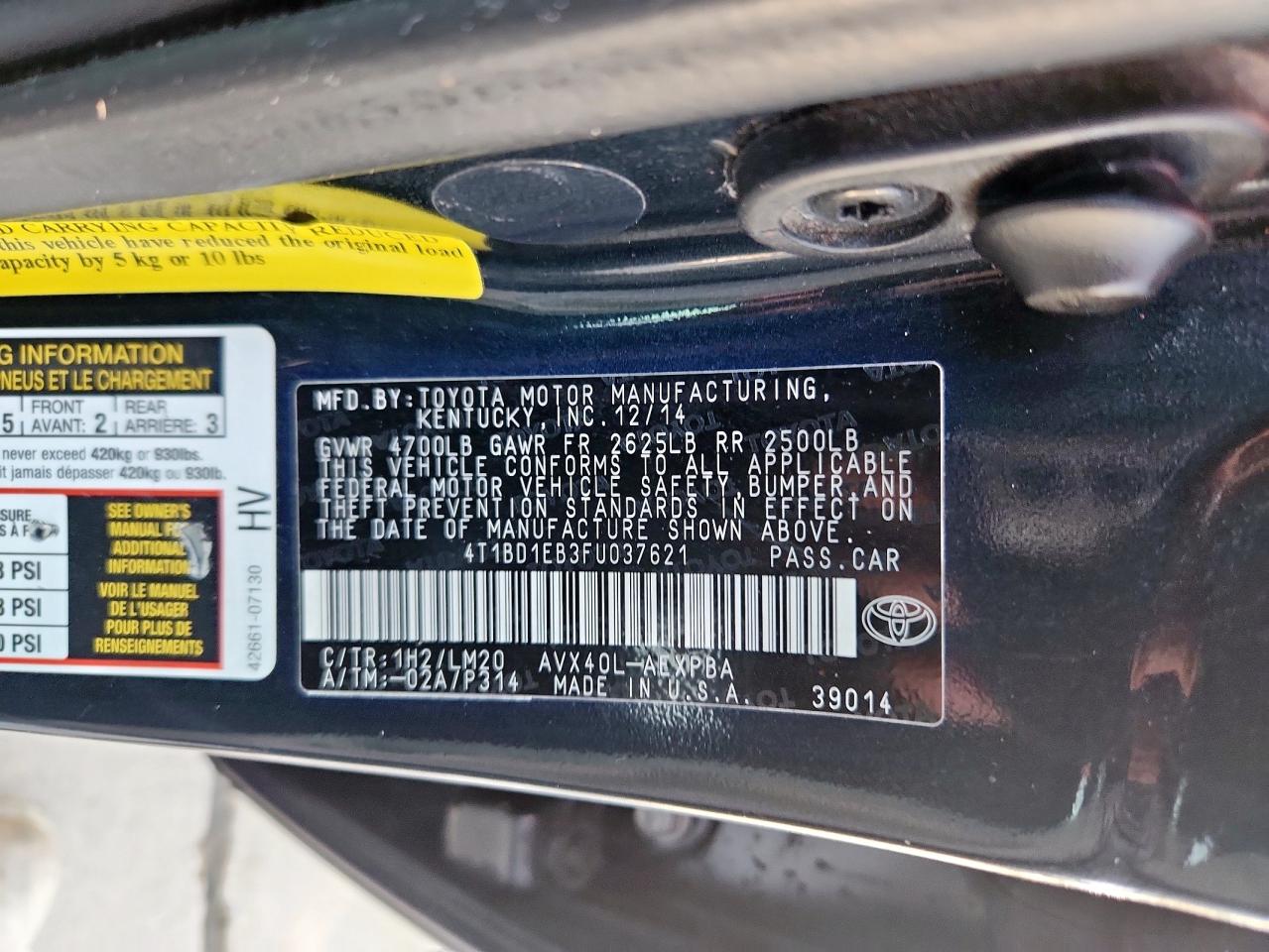 TOYOTA AVALON HYBRID