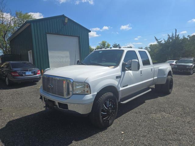 FORD F350 SUPER 2000 white crew pic diesel 1FTWW33F1YED97517 photo #3