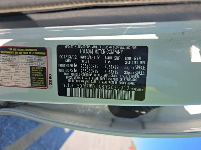 2013 HYUNDAI SANTA FE S - 5XYZWDLA8DG029912