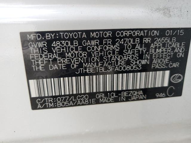 2015 LEXUS GS 350 JTHBE1BL3FA008053