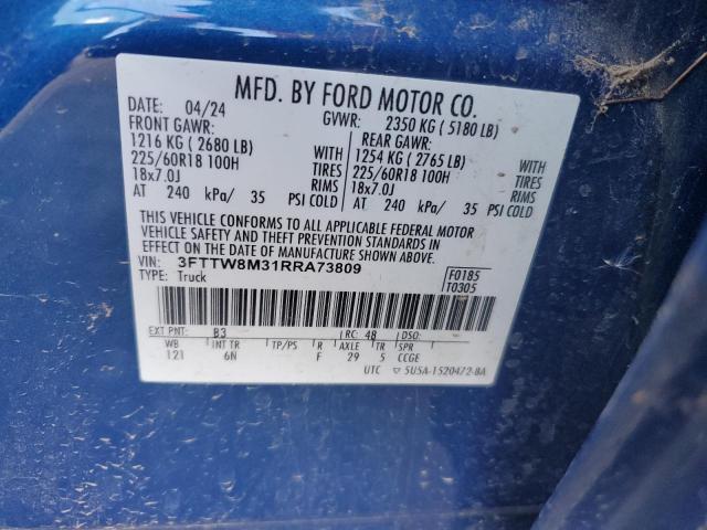 2024 FORD MAVERICK L #3293540421