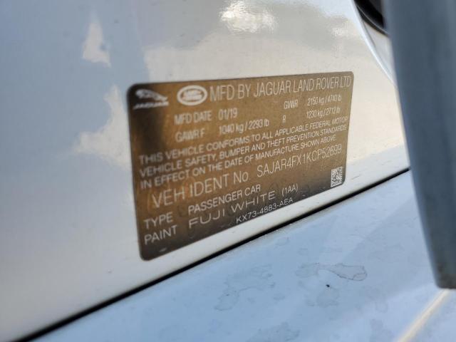 2019 JAGUAR XE - SAJAR4FX1KCP52699