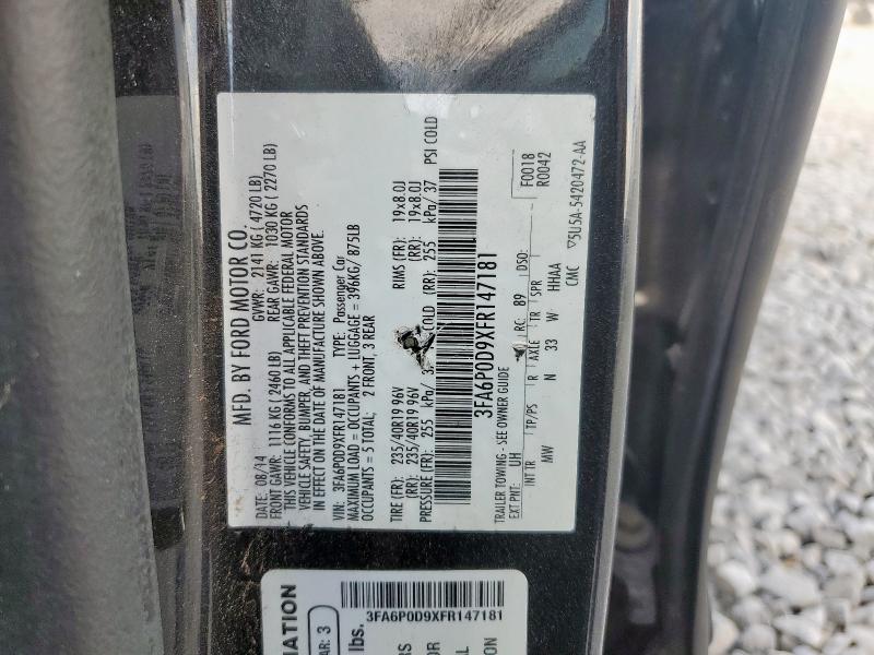 2015 FORD FUSION TIT 3FA6P0D9XFR147181