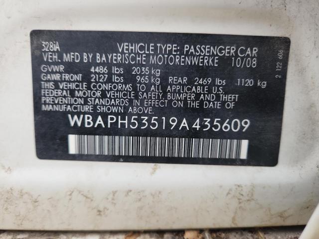 2009 BMW 328 I SULE #3241007720