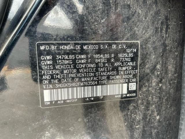 2015 HONDA FIT EX - 3HGGK5H82FM763564