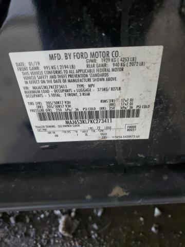 2019 FORD ECOSPORT T MAJ6S3KL7KC273411