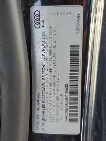 2014 AUDI A7 PREMIUM PLUS - WAUWGAFC6EN105503