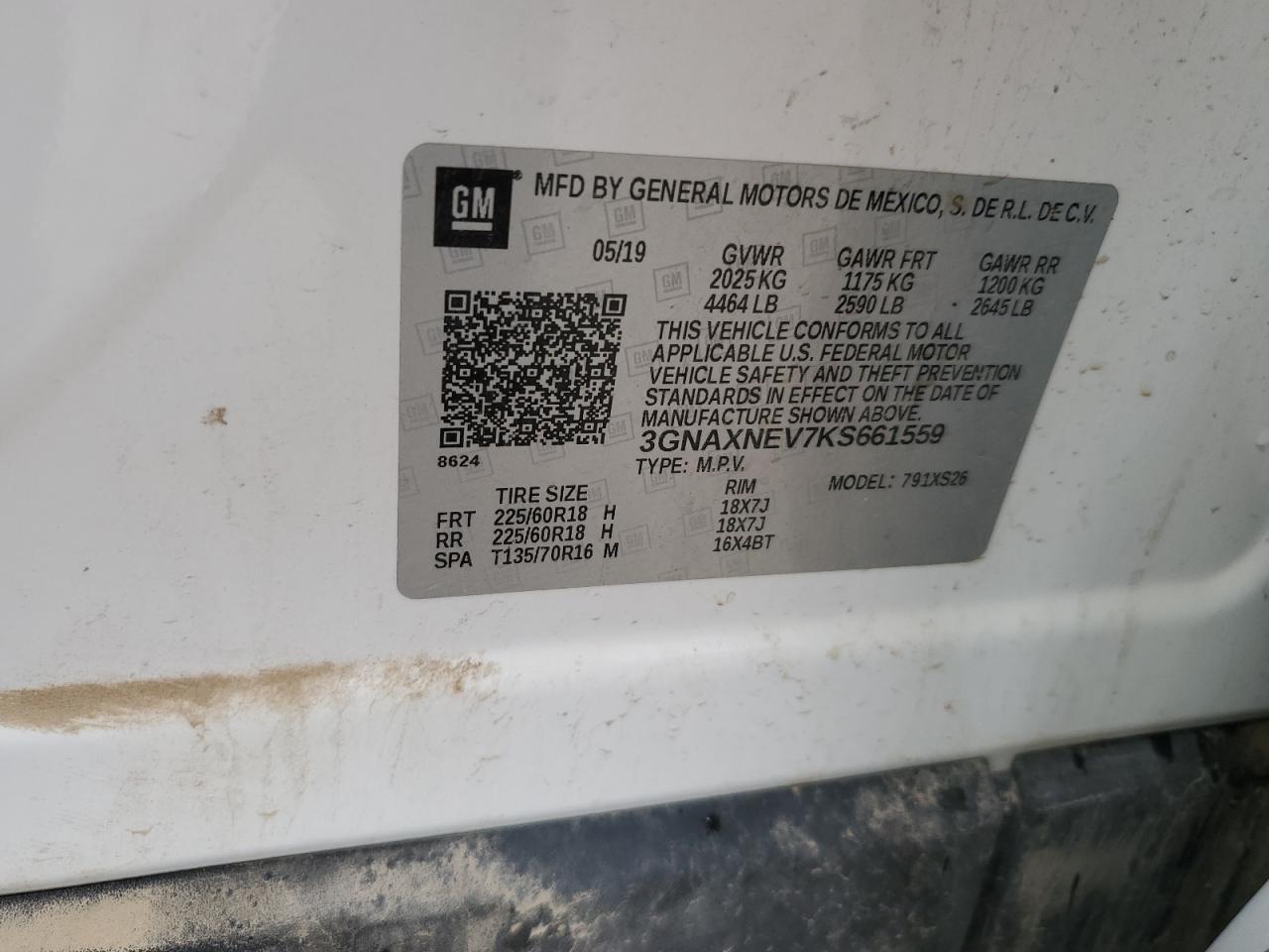 CHEVROLET EQUINOX PREMIER