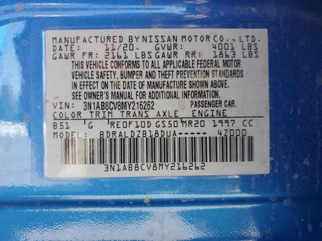 2021 NISSAN SENTRA SV 3N1AB8CV8MY216262