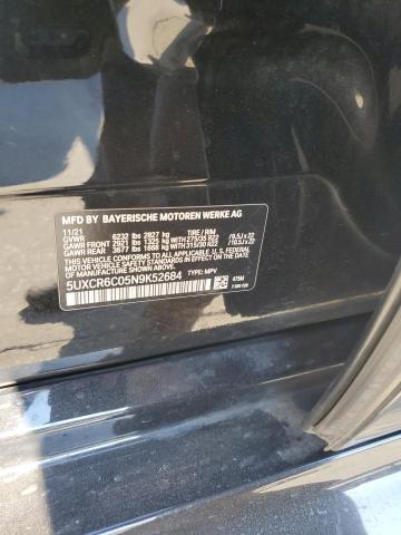 2022 BMW X5 XDRIVE40I 5UXCR6C05N9K52684