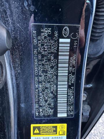 2015 LEXUS ES 300H JTHBW1GG9F2076702