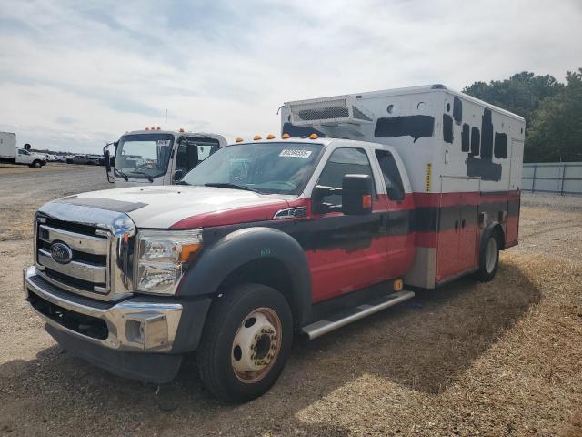 FORD F450 SUPER DUTY 2015 red chassis diesel 1FD0X4GT6FEC38767 photo #1