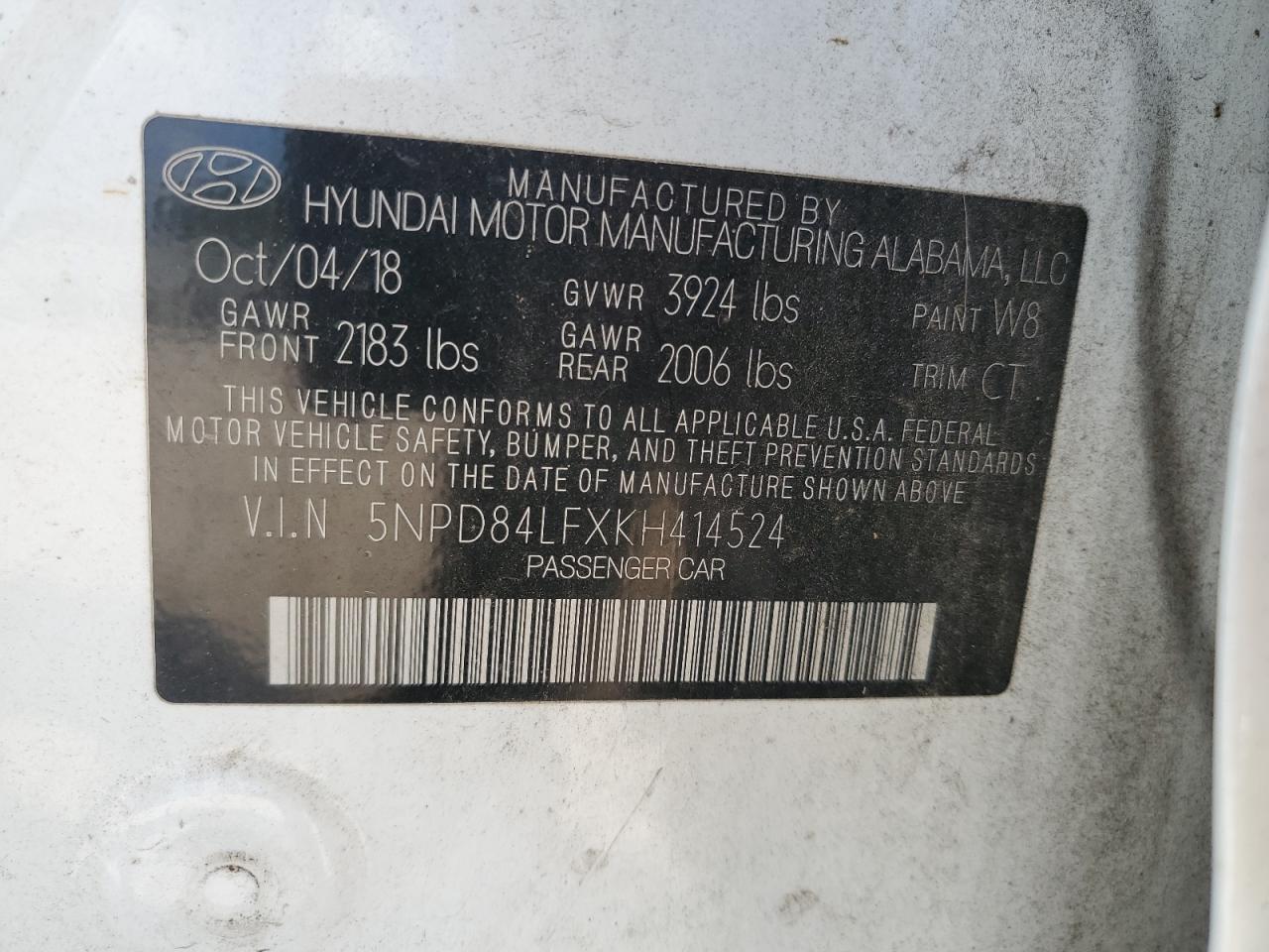 HYUNDAI ELANTRA SEL