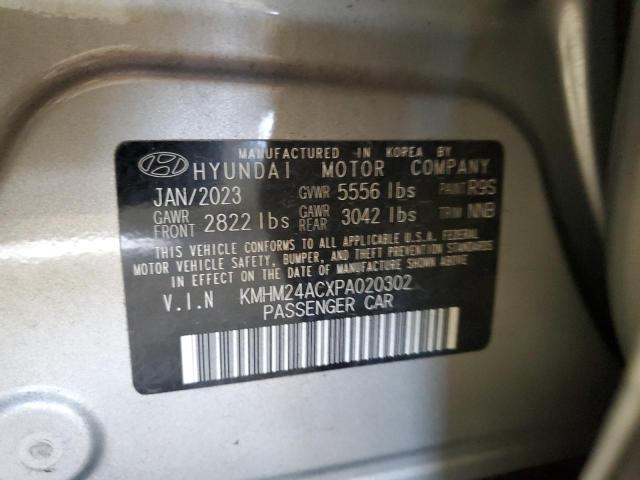 2023 HYUNDAI IONIQ 6 SE KMHM24ACXPA020302