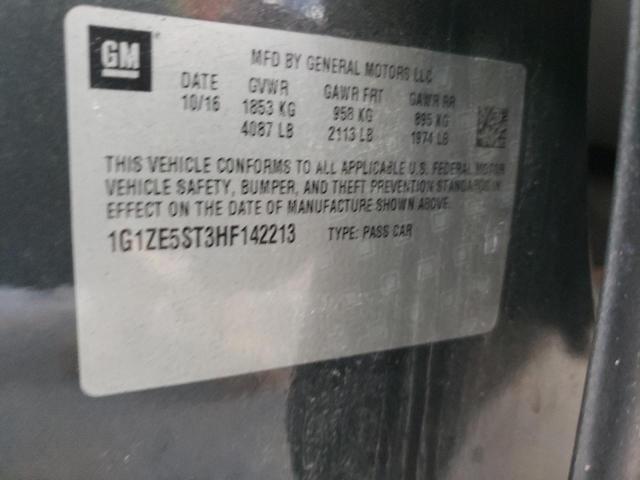 2017 CHEVROLET MALIBU LT 1G1ZE5ST3HF142213