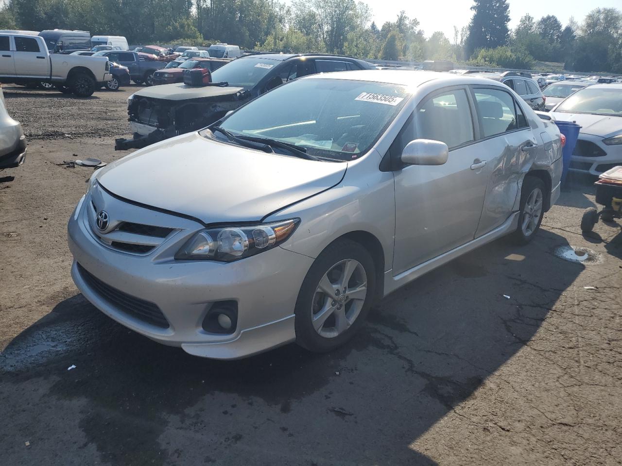 Lot #3284574329 2013 TOYOTA COROLLA BA